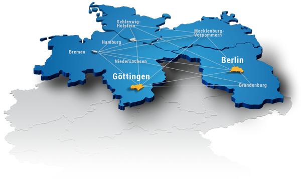 Das HLRN-Ländernetzwerk